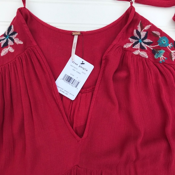 Free People Floral Mini Dress - Picture 7 of 8